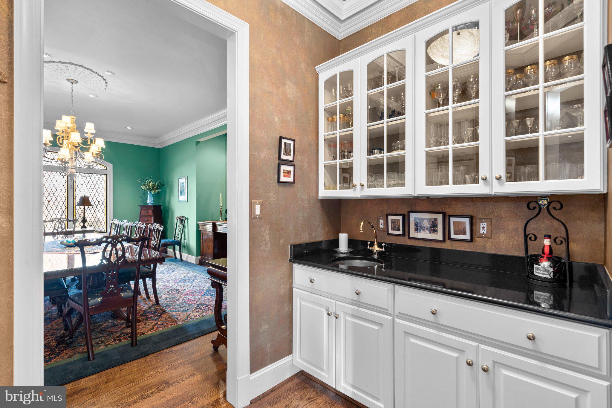 1306 Hennessy Terrace Silver Spring, MD 20906 - Photo 19 of 74 Butler's Pantry next to Dining Room and Kitchen