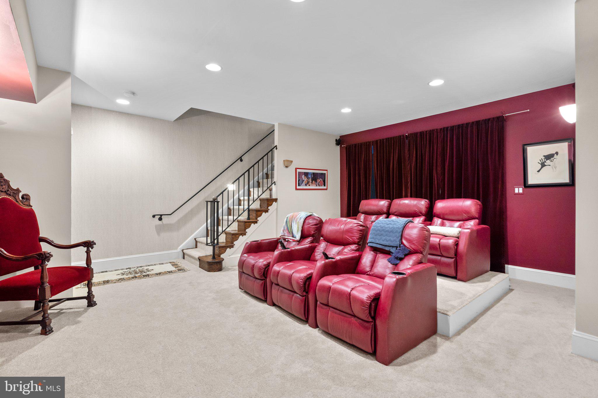 1306 Hennessy Terrace Silver Spring, MD 20906 - Photo 57 of 74 Lower Level Home Theatre - 18' x 21'
