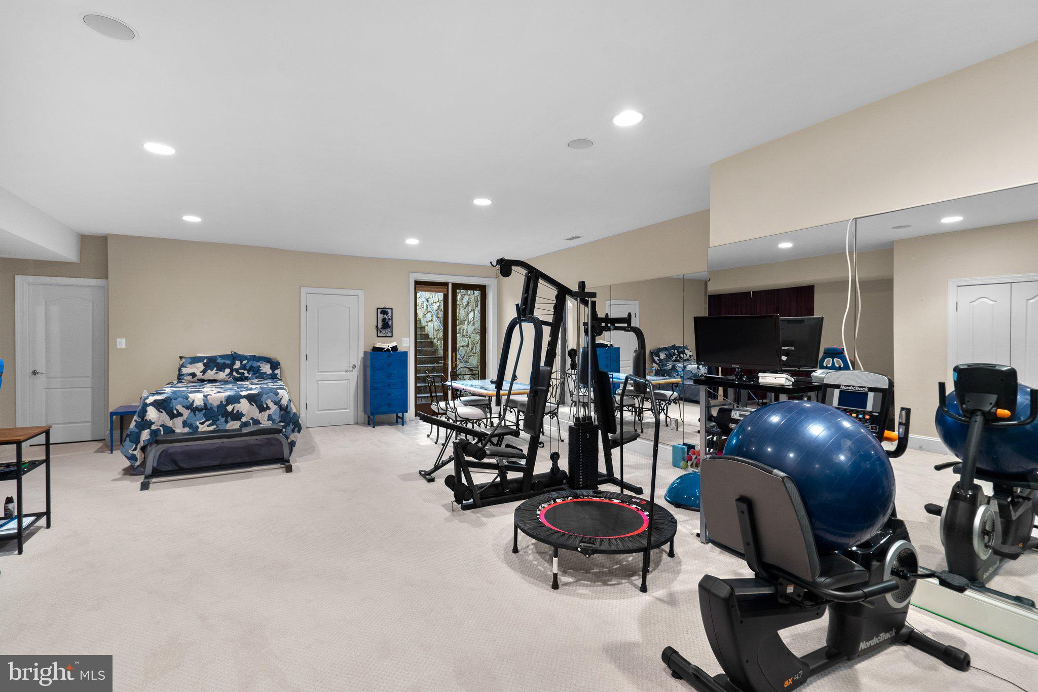 1306 Hennessy Terrace Silver Spring, MD 20906 - Photo 58 of 74 Lower Level Exercise Room - 28' x 22'