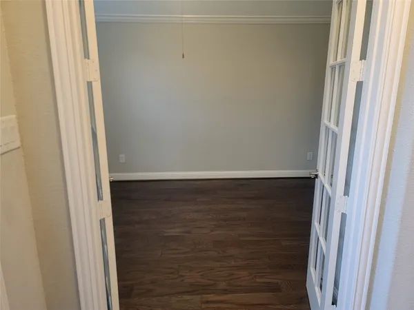 wooden floor in an empty room