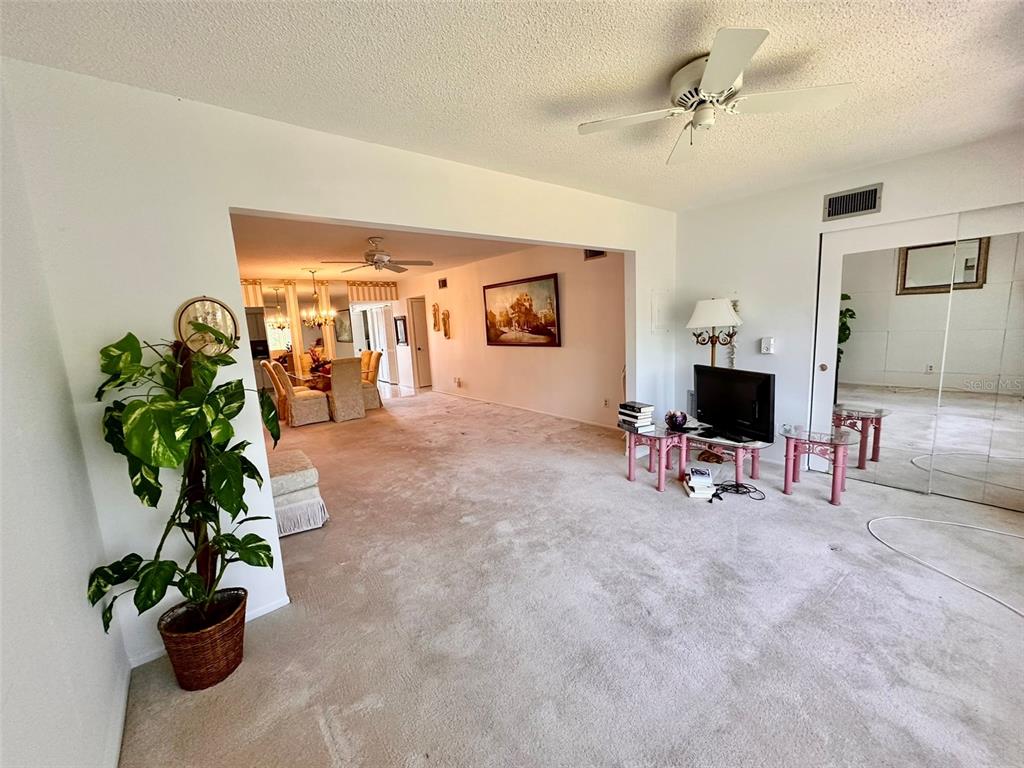 2340 Grecian Way, Unit 56 Clearwater, FL 33763 - Photo 8 of 40 a living room with furniture and a potted plant