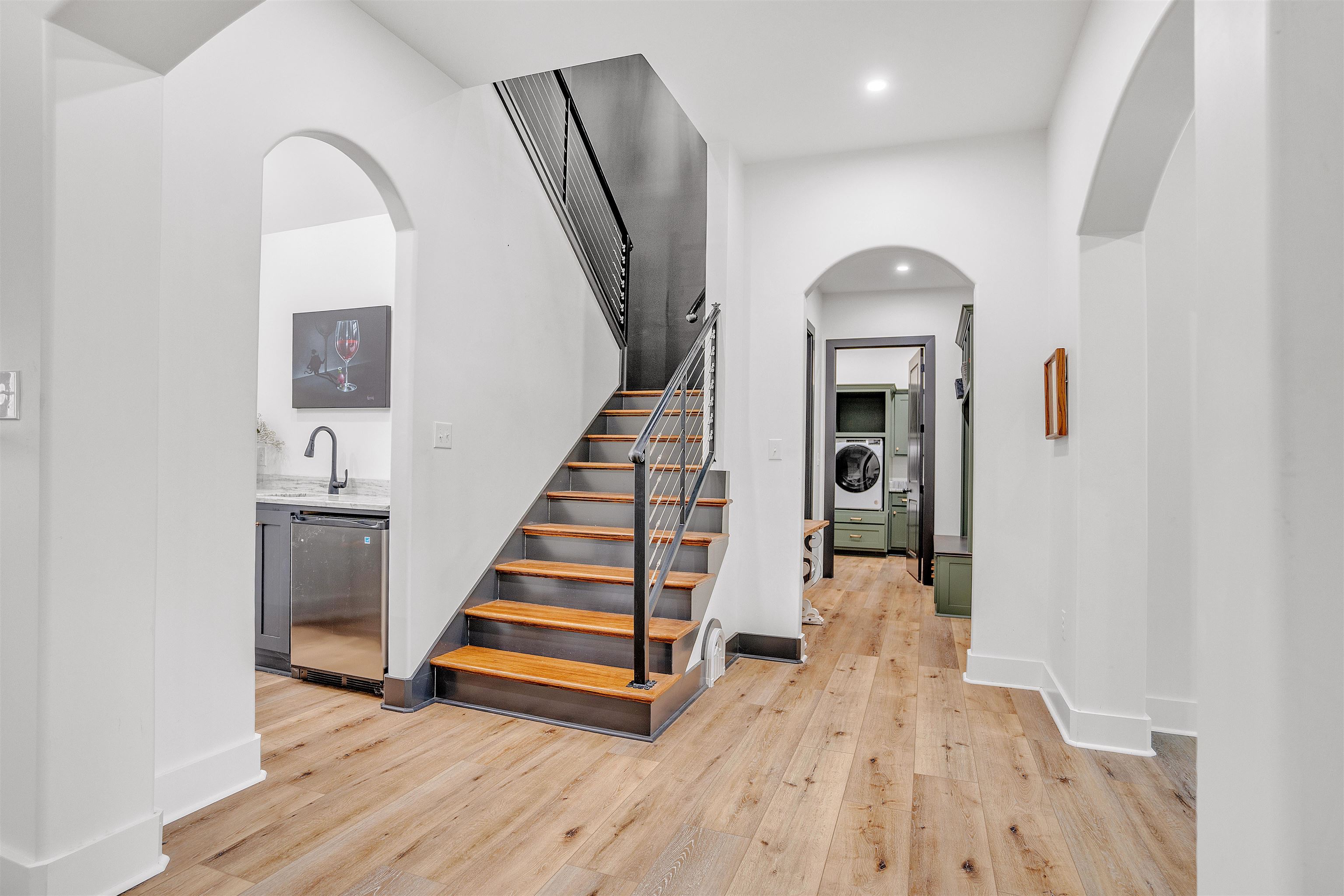 70 Native Leaf Cove Savannah, TN 38372 - Photo 11 of 40 a view of entryway and hall with wooden floor