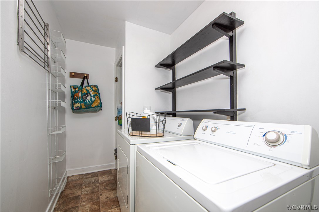 13717 Winterberry Ridge Midlothian, VA 23112 - Photo 25 of 29 a utility room with dryer and washer