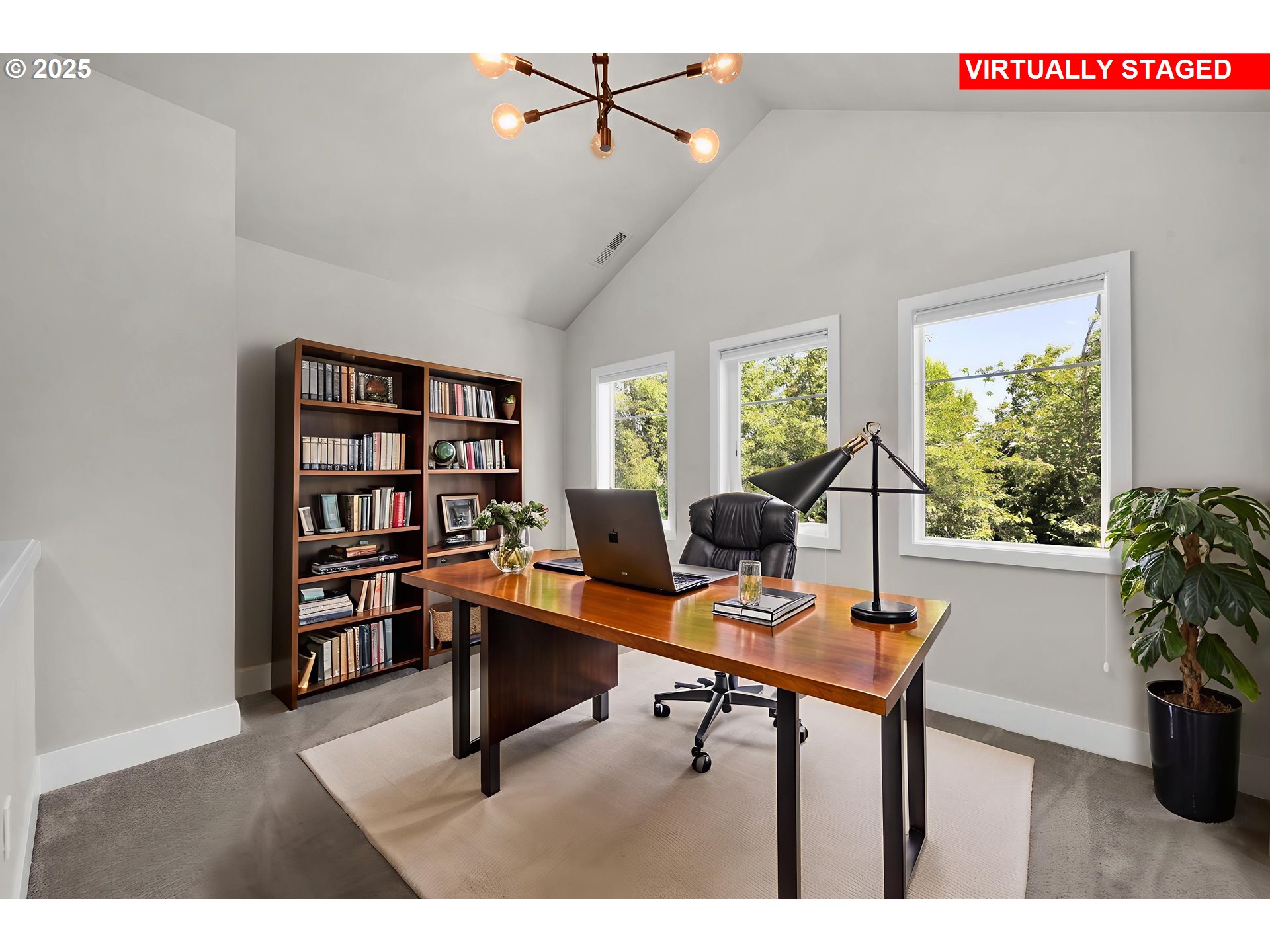 1915 Elkhorn Drive Eugene, OR 97408 - Photo 14 of 28 a view of a workspace with furniture