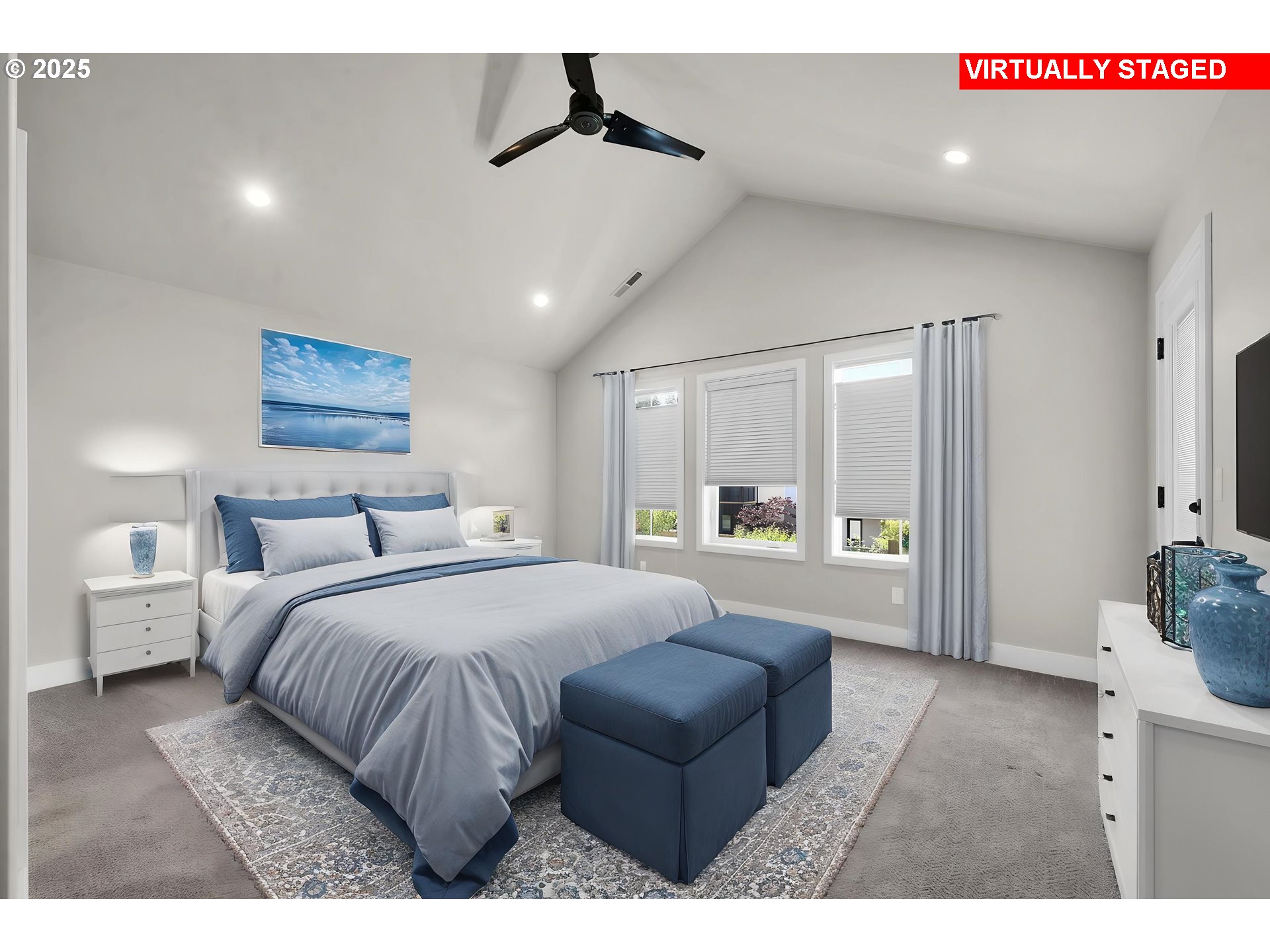 1915 Elkhorn Drive Eugene, OR 97408 - Photo 16 of 28 a bedroom with a bed window and couch