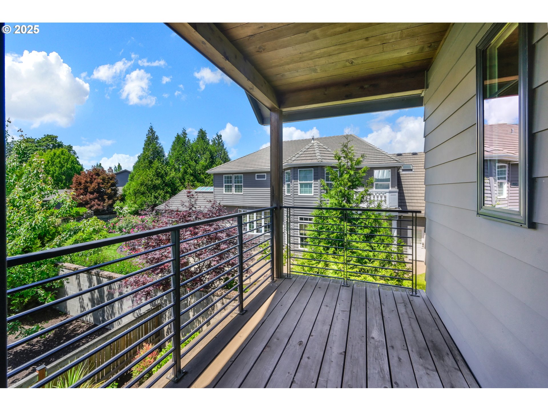 1915 Elkhorn Drive Eugene, OR 97408 - Photo 23 of 28 a view of balcony with wooden floor