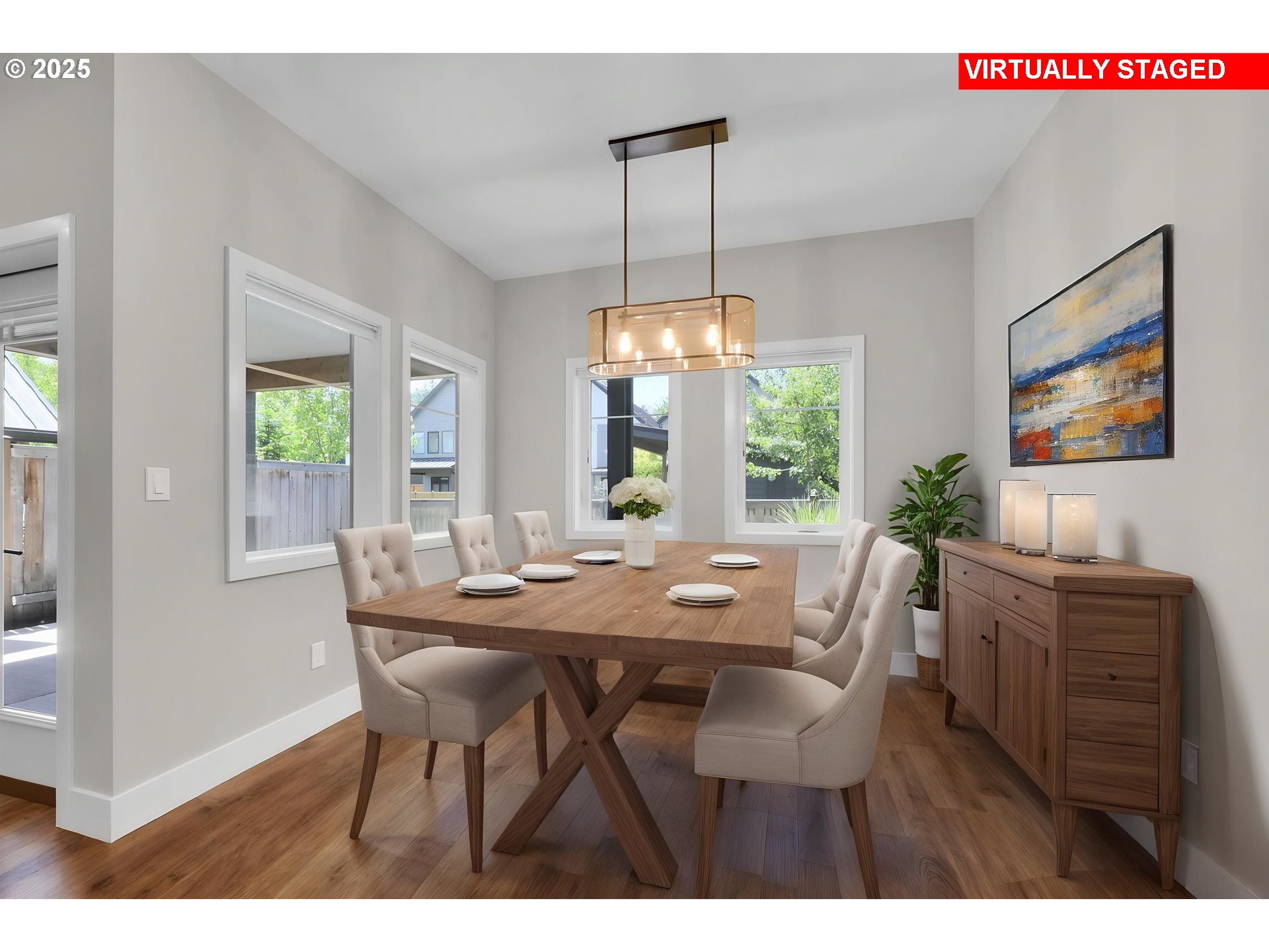 1915 Elkhorn Drive Eugene, OR 97408 - Photo 9 of 28 a view of a dining room with furniture window and outside view