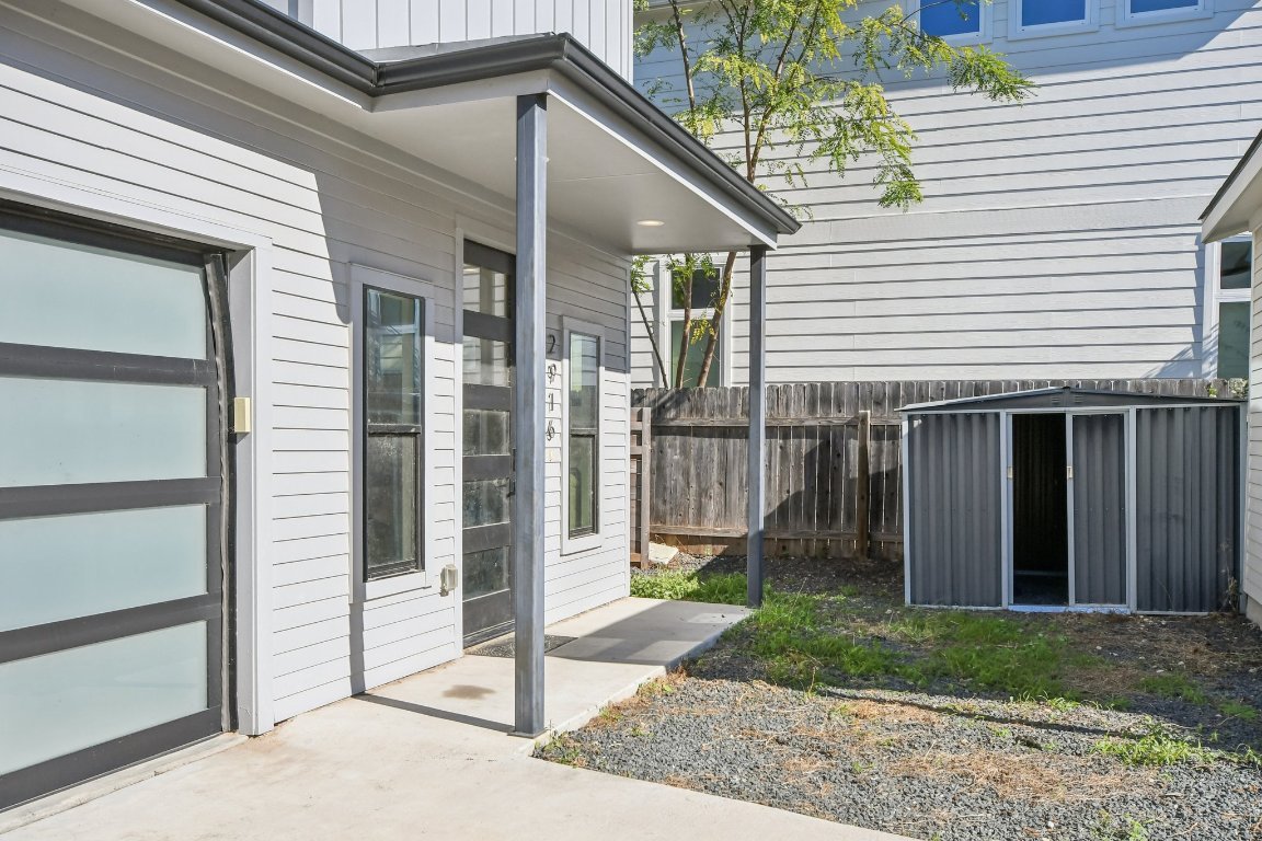2916 East 13th Street, Unit 2 Austin, TX 78702 - Photo 3 of 35 View of exterior entry