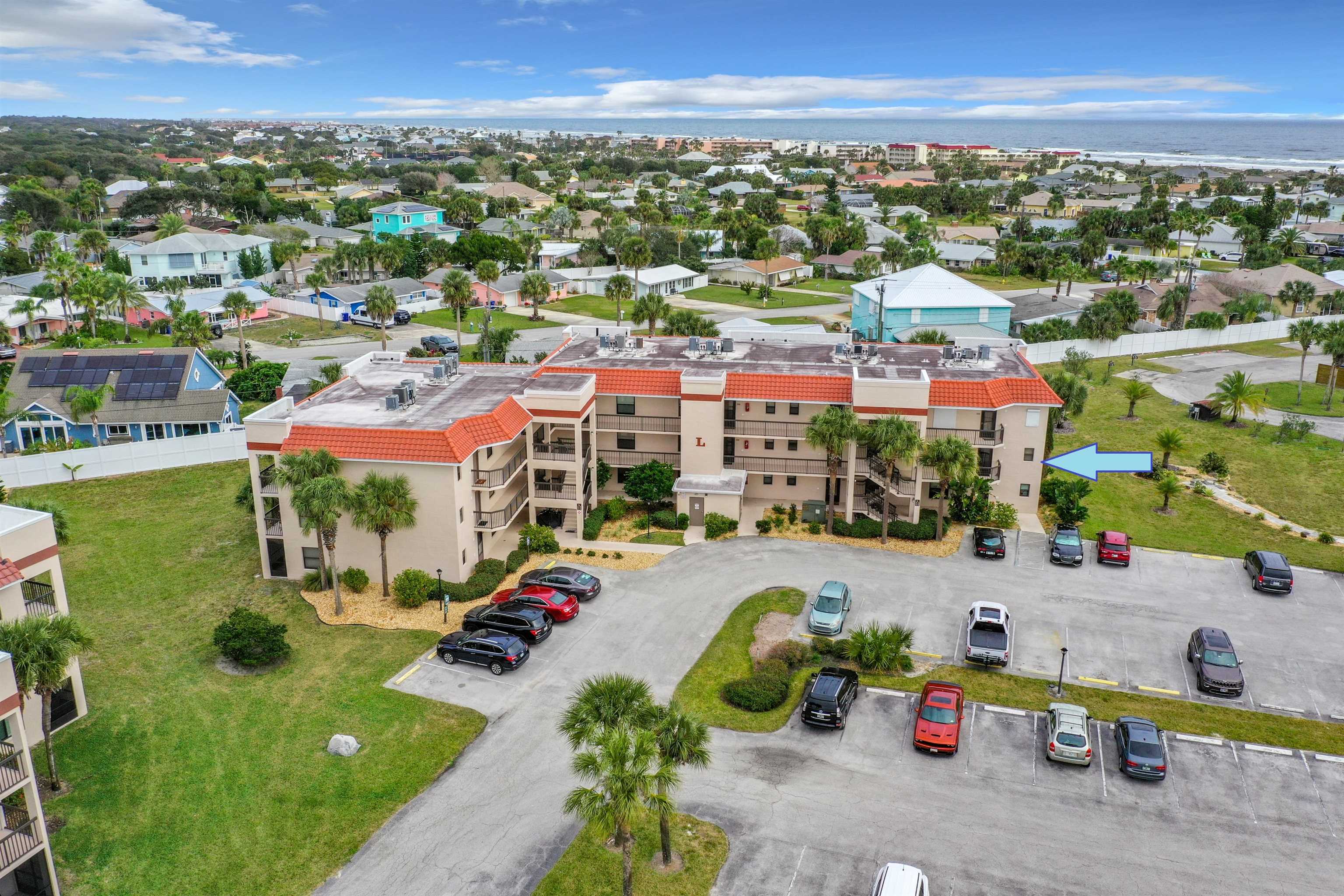4250 A1a South Unit L-26 (elevator Bldg) St. Augustine, FL 32080 - Photo 3 of 38 an aerial view of a city