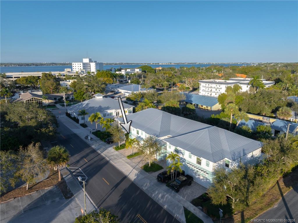 411 Southeast High School Avenue Stuart, FL 34994 - Photo 3 of 37 a view of a city and ocean view