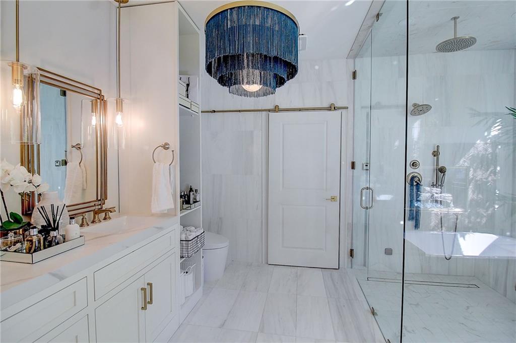3064 Montclair Circle Southeast Smyrna, GA 30080 - Photo 21 of 48 a bathroom with a sink and a mirror