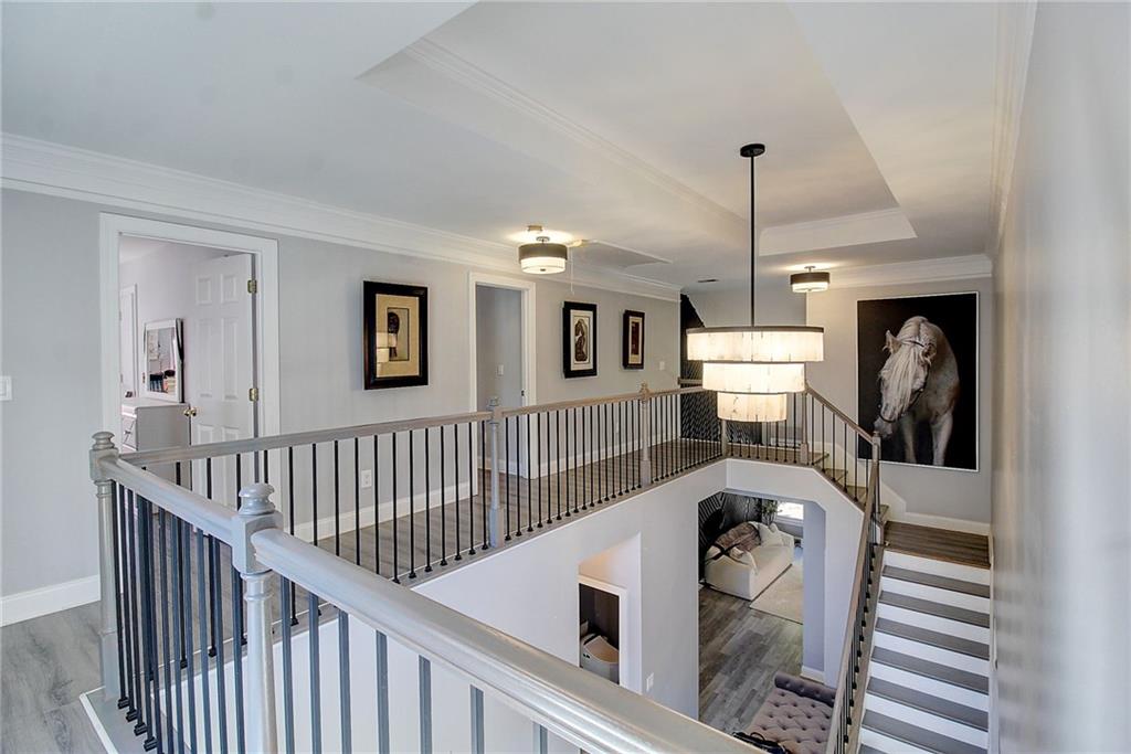 3064 Montclair Circle Southeast Smyrna, GA 30080 - Photo 26 of 48 a view of entryway and hall with wooden floor