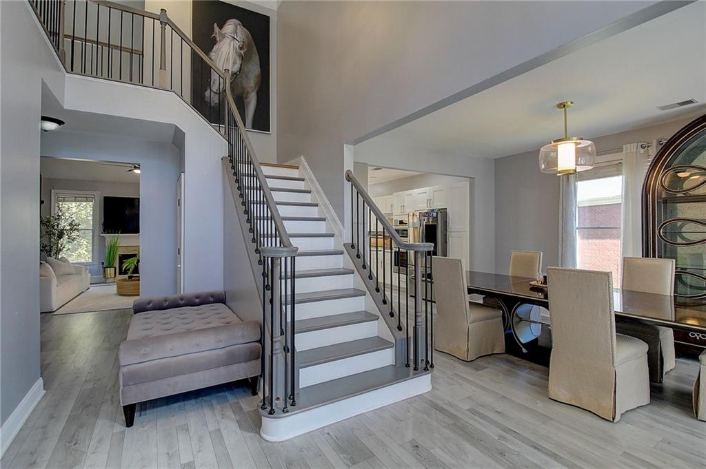 3064 Montclair Circle Southeast Smyrna, GA 30080 - Photo 4 of 48 a view of a livingroom with furniture and staircase