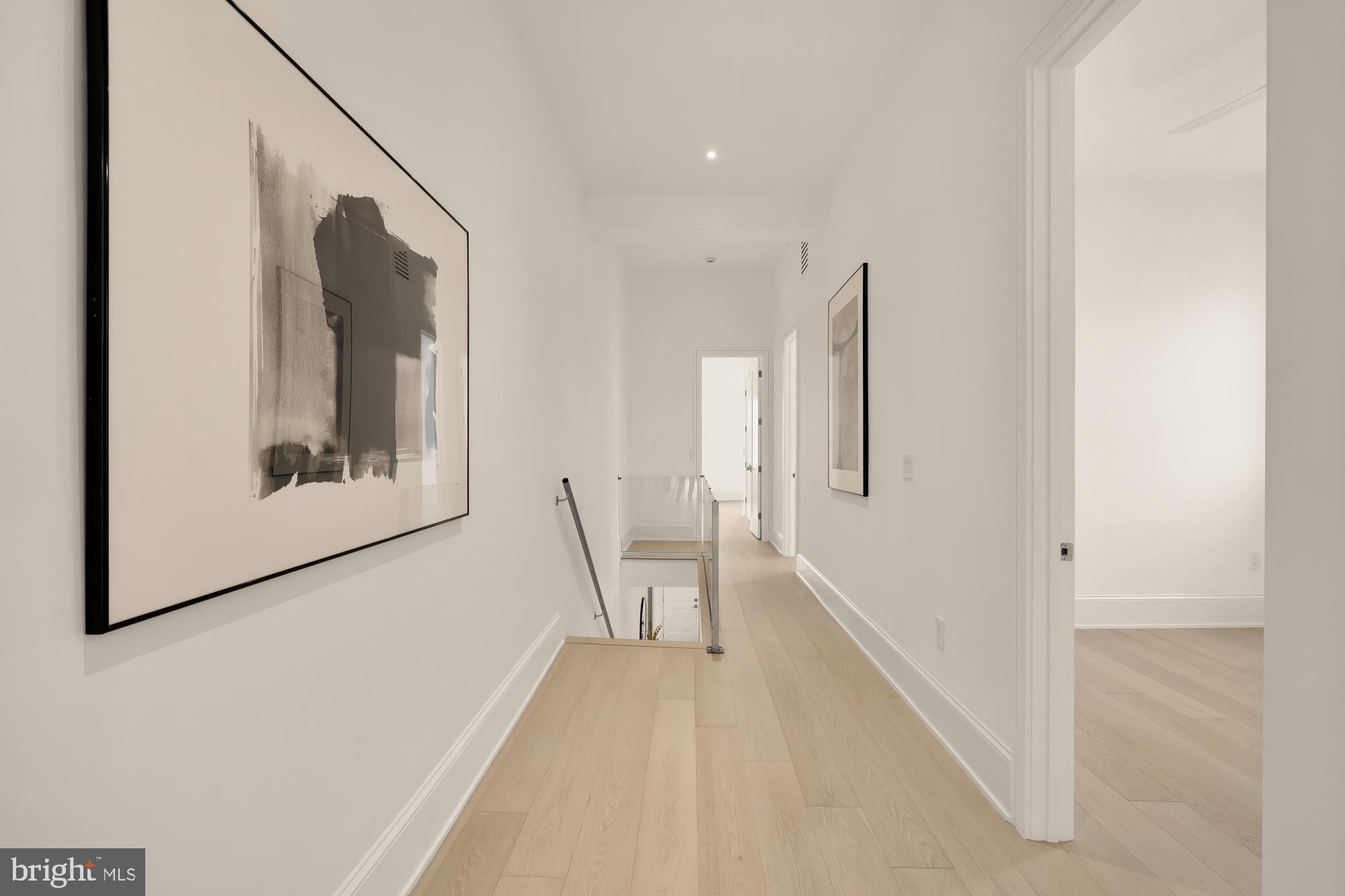 329 8th Street Northeast Washington, DC 20002 - Photo 20 of 51 a view of a hallway with staircase