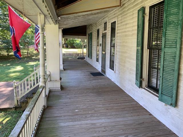Large wrap around porches