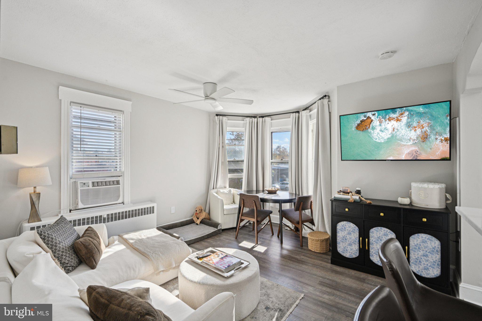 127 7th Avenue Haddon Heights, NJ 08035 - Photo 23 of 47 a bedroom with furniture and a flat screen tv