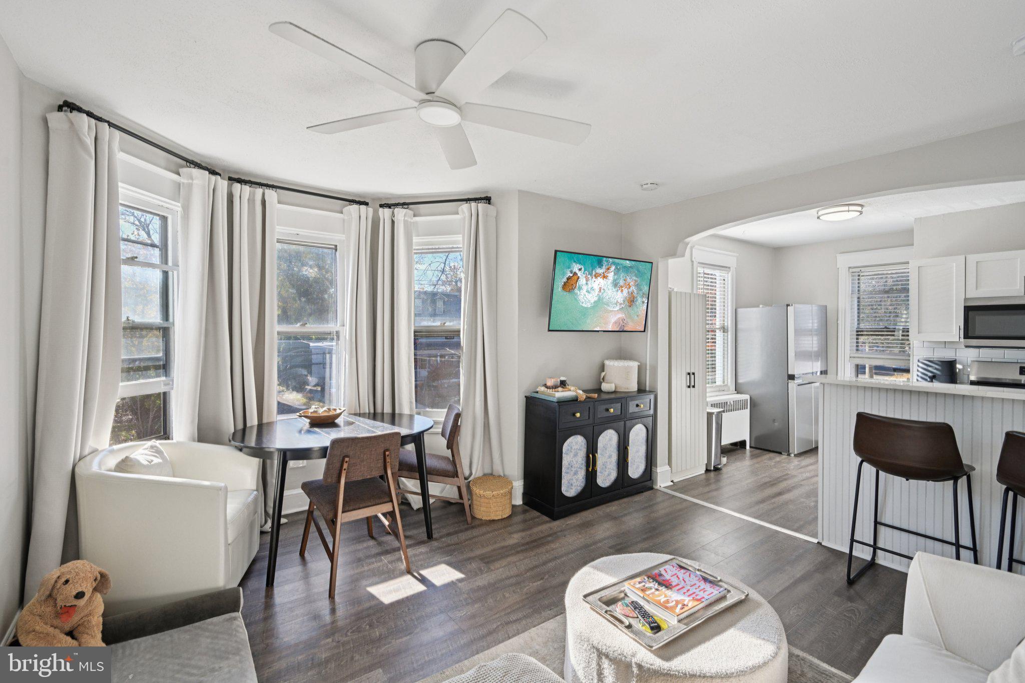 127 7th Avenue Haddon Heights, NJ 08035 - Photo 25 of 47 a living room with furniture and a large window