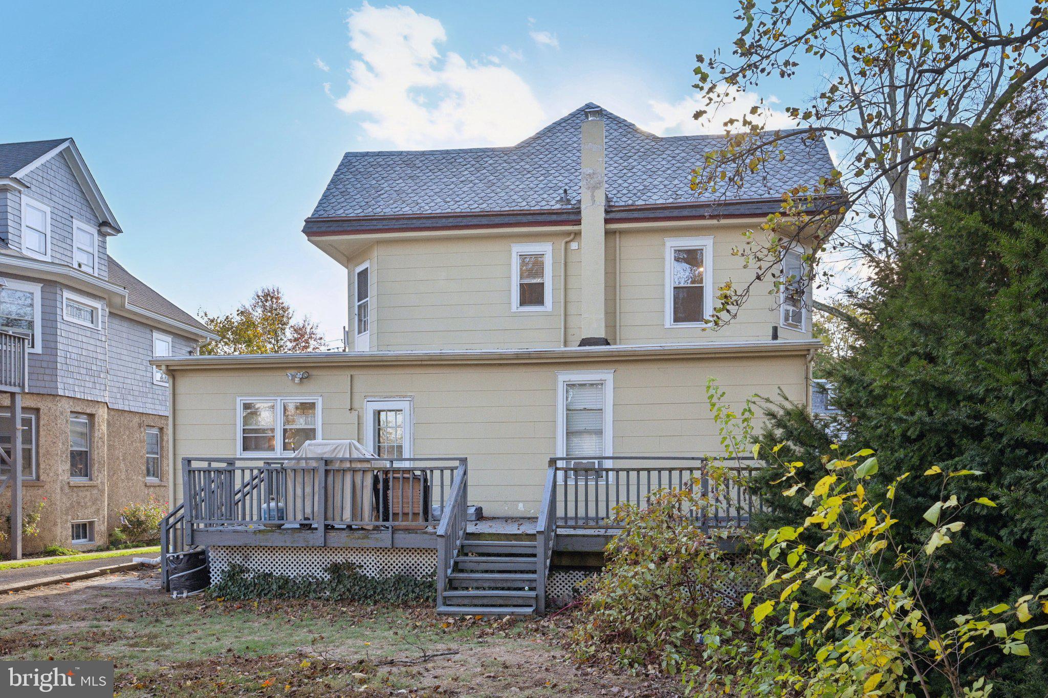 127 7th Avenue Haddon Heights, NJ 08035 - Photo 45 of 47 a view of a house with a window and wooden fence
