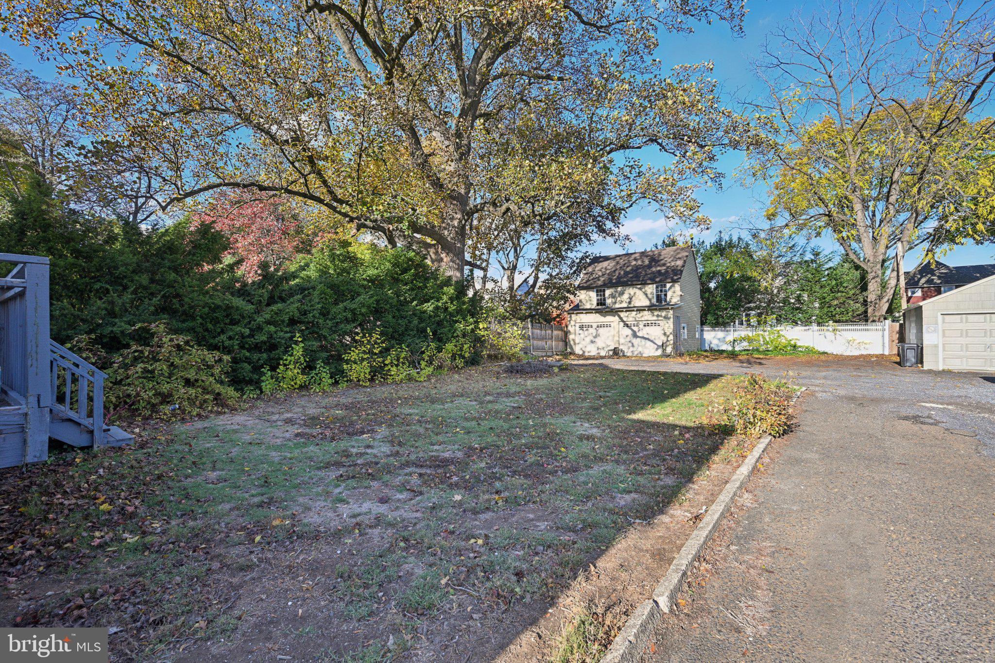 127 7th Avenue Haddon Heights, NJ 08035 - Photo 47 of 47 a view of a yard with plants and trees