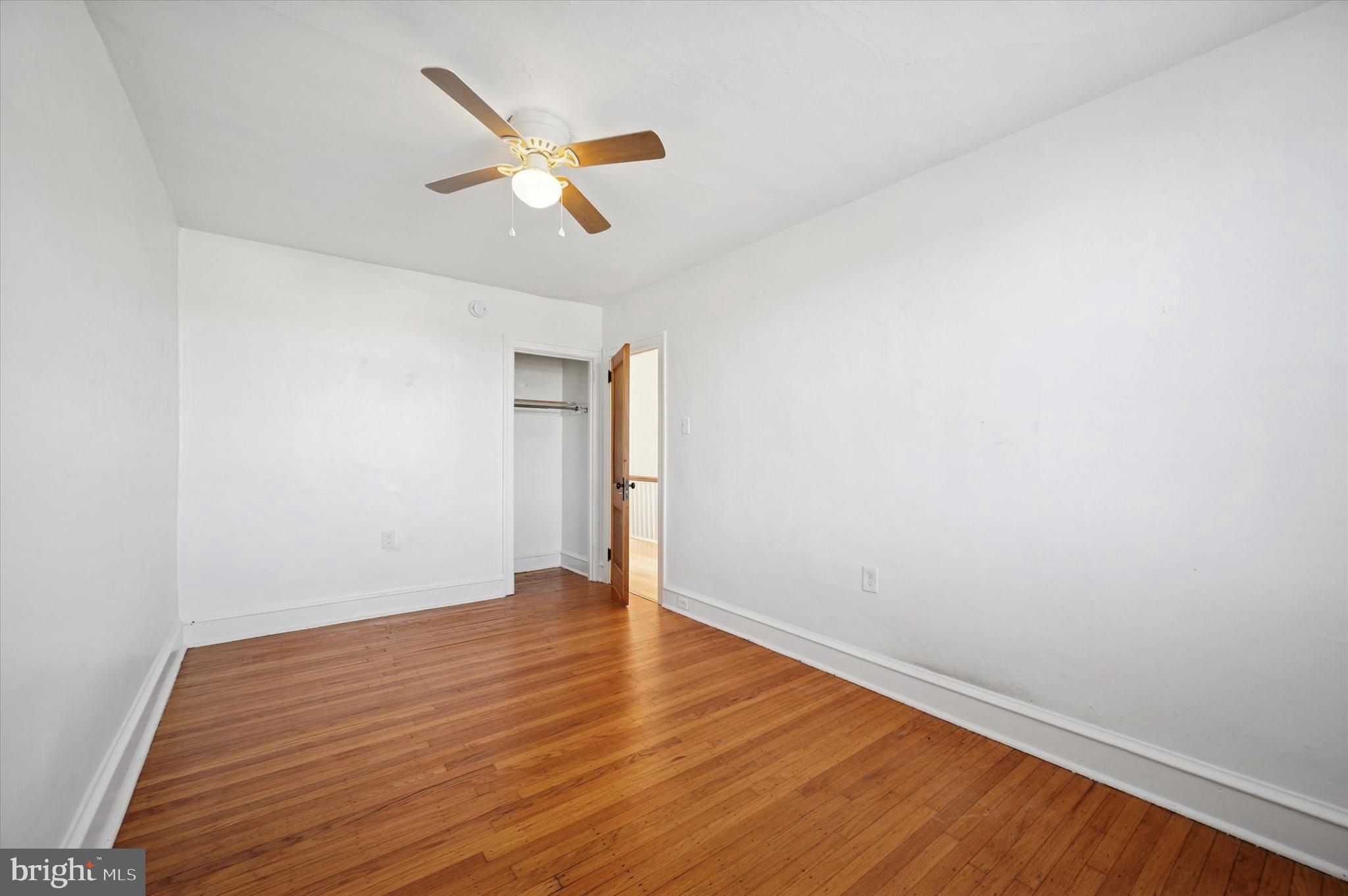 6207 Homer Street Philadelphia, PA 19144 - Photo 19 of 26 wooden floor in an empty room