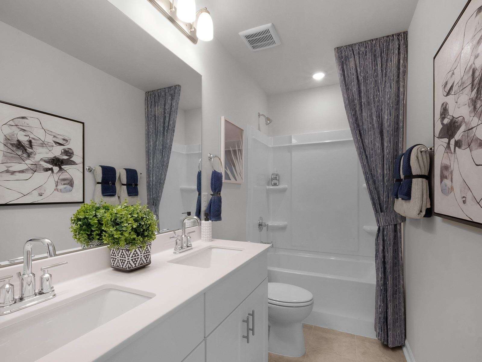 3929 Tritonville Way Raleigh, NC 27616 - Photo 12 of 18 Photo is not of the actual home, but is an inspirational photo of builder’s model home.