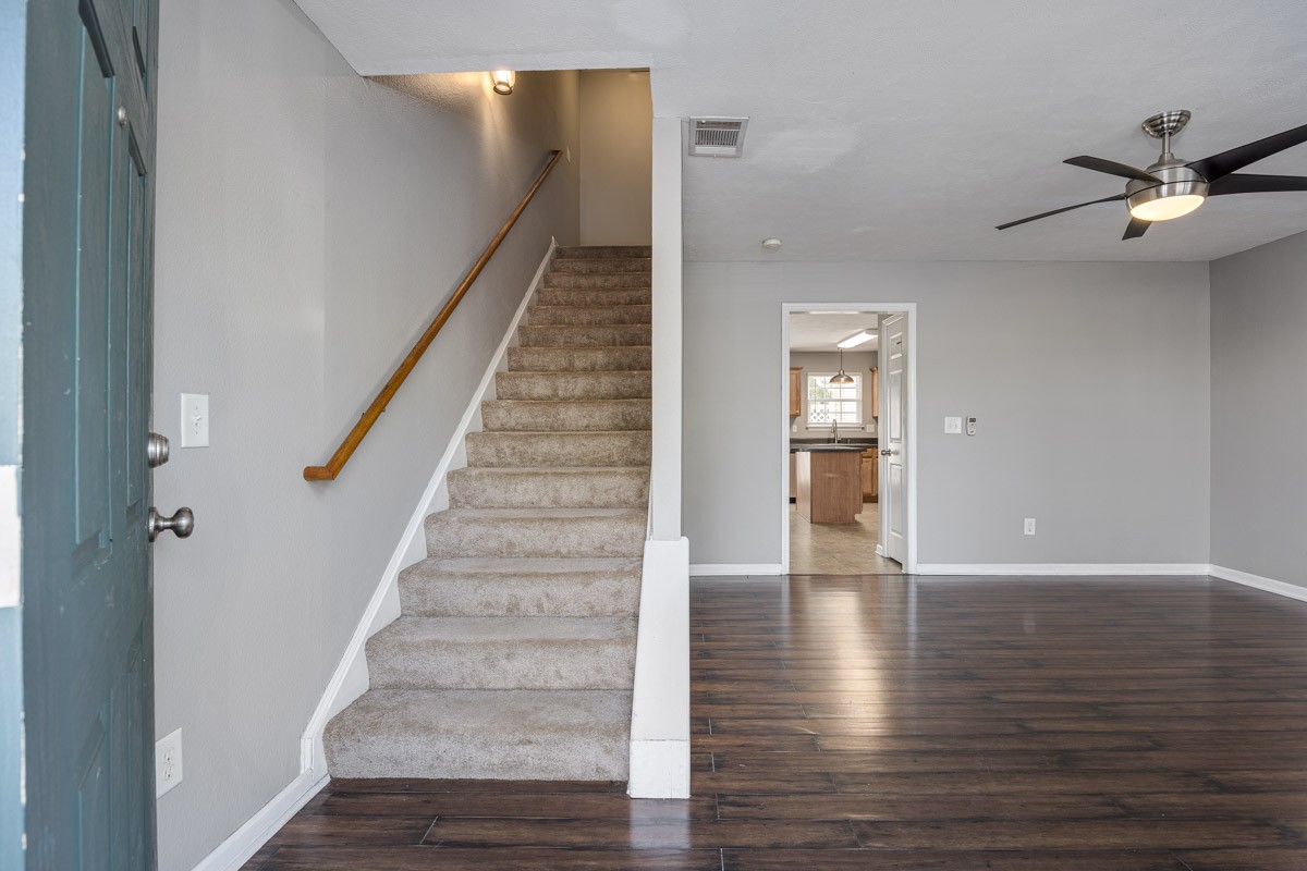 2042 Shaylin Loop Antioch, TN 37013 - Photo 5 of 54 a view of an entryway with wooden floor and a window