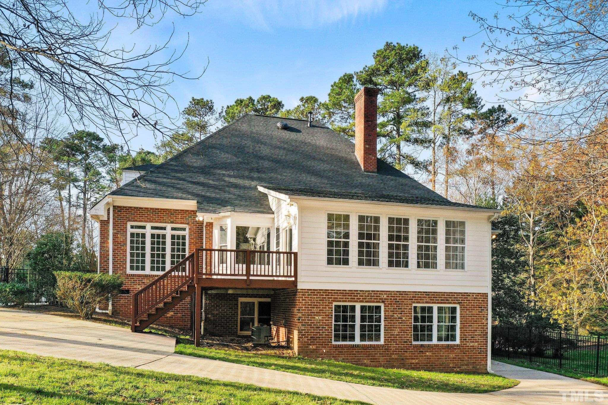 633 Pendleton Lake Road Raleigh, NC 27614 - Photo 43 of 56 a front view of a house with garden