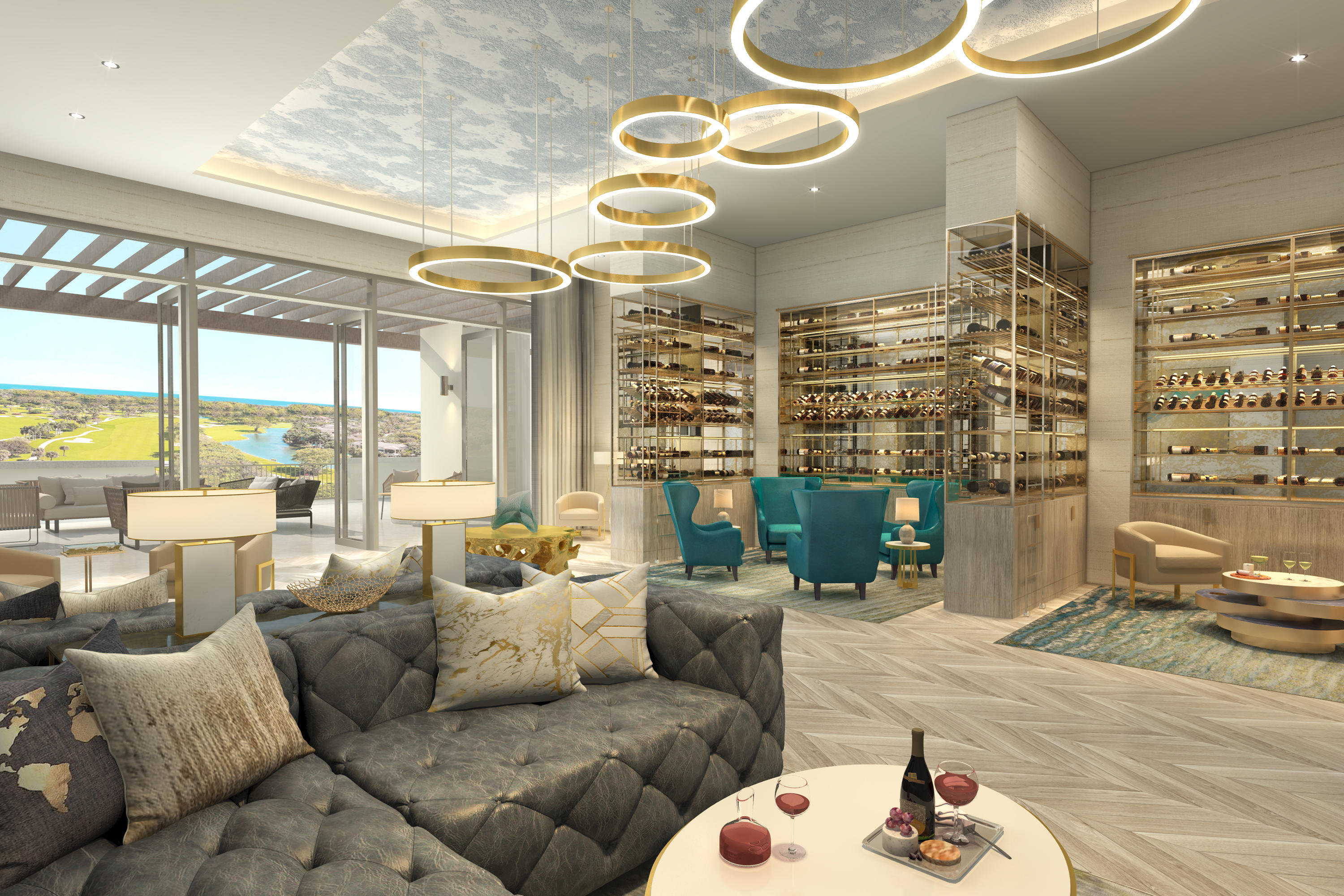 105 East Camino Real, Unit 707 Boca Raton, FL 33432 - Photo 4 of 13 The Residences_Wine Lounge_v2 (3)