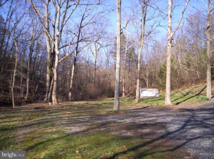 520 Packing Shed Road Berkeley Springs, WV 25411 - Photo 1 of 11 a backyard of a house with swimming pool and wooden fence