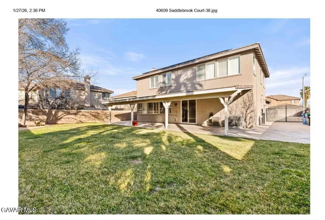 $690,000 | 40609 Saddlebrook Court, Palmdale, CA 93551