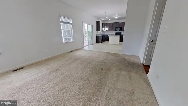 a view of empty room