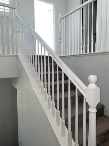 a view of a utility room with closet