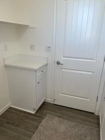 a bathroom with a sink