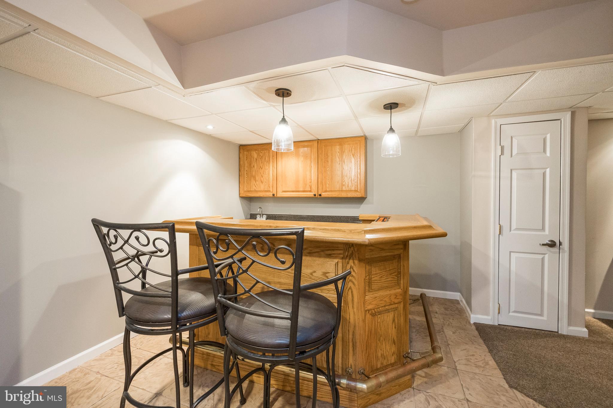 5 Raleigh Court Pottstown, PA 19464 - Photo 33 of 58 Basement Bar (Stools Excluded)