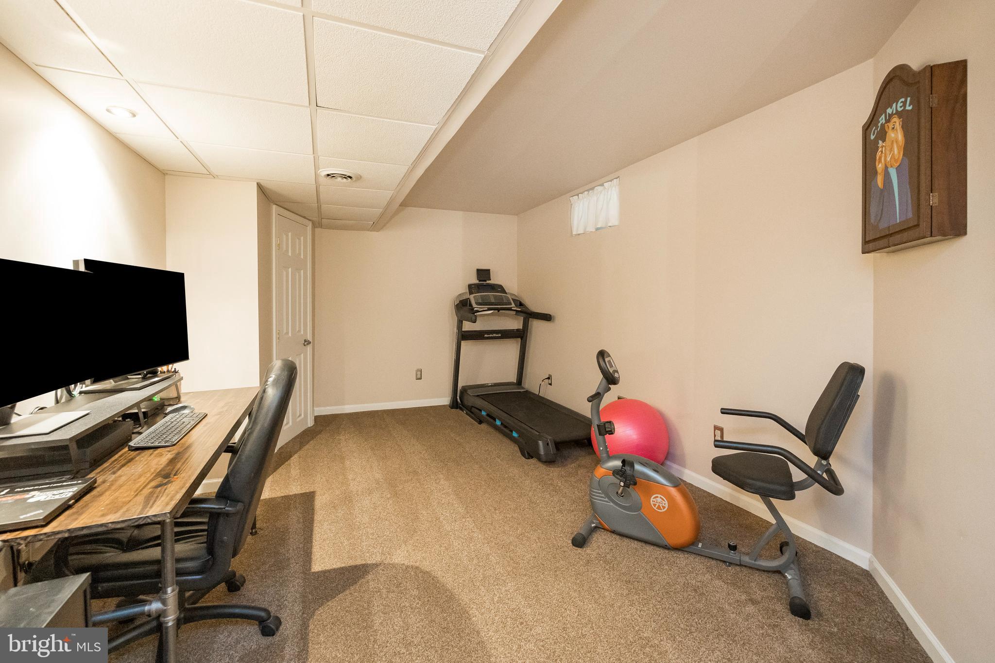 5 Raleigh Court Pottstown, PA 19464 - Photo 36 of 58 Finished Basement part as home office/gym