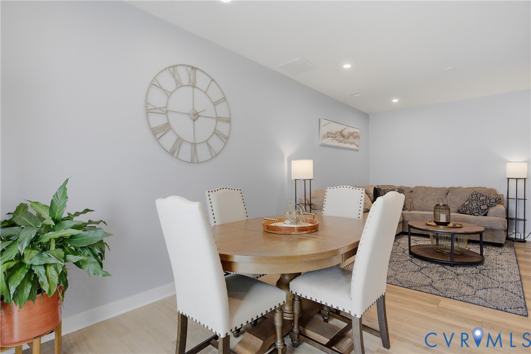 4120 Jefferson Rdg Drive Midlothian, VA 23112 - Photo 5 of 19 Open-concept living area featuring light-toned wal