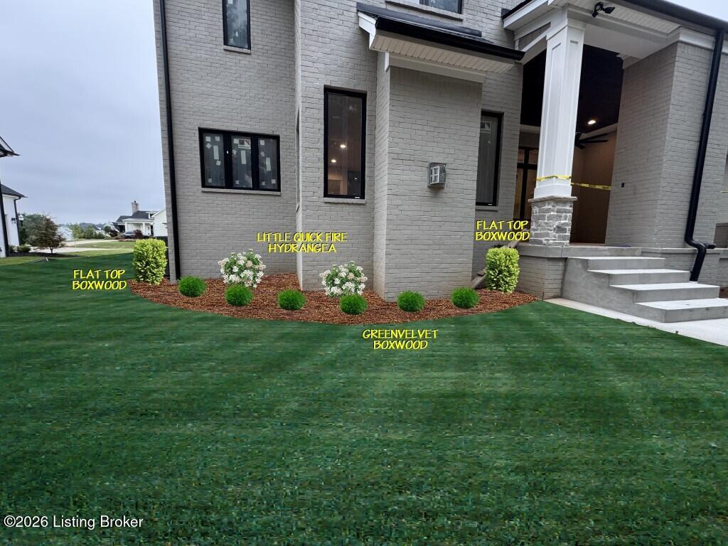8104 Sutherland Farm Road Prospect, KY 40059 - Photo 6 of 47 RIGHT CORNER BACK