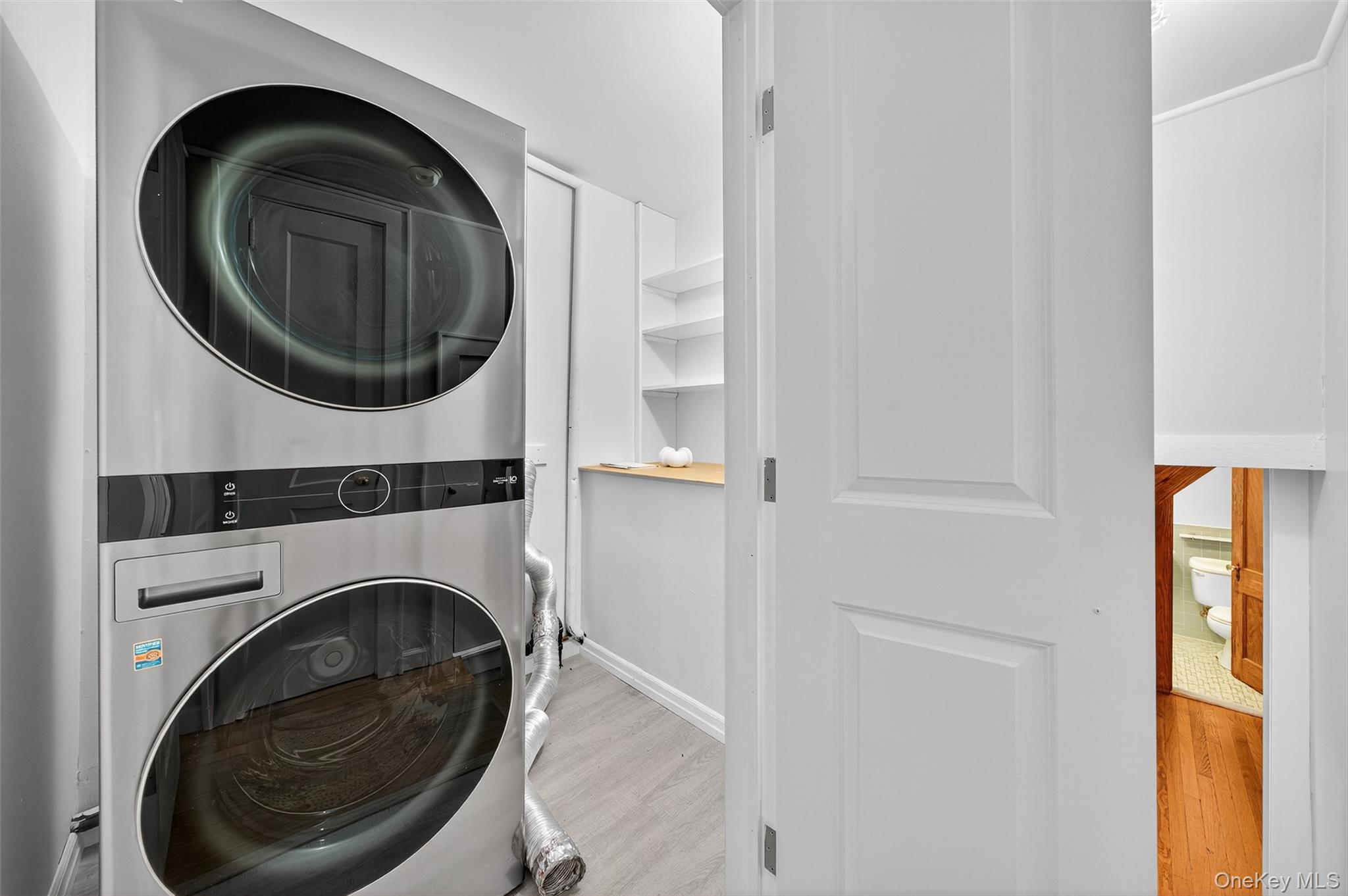 91 Sleepy Valley Road Warwick, NY 10990 - Photo 25 of 30 a view of a hallway with washer and dryer
