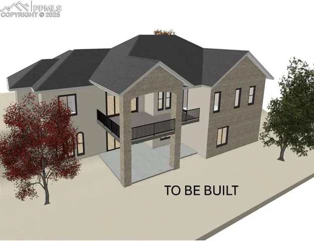 a view of a house with a park