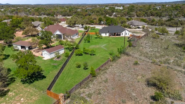 an aerial view of city