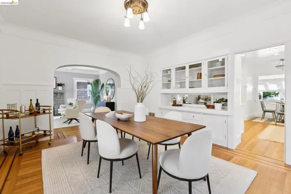 a kitchen with a sink cabinets and window
