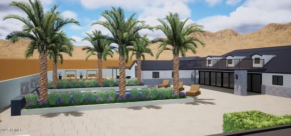 a view of outdoor space with seating area and entertaining space