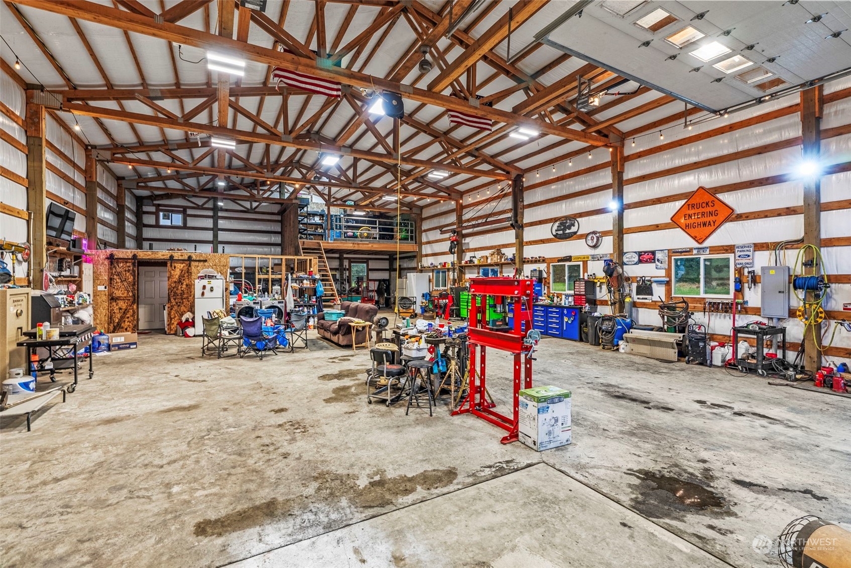 280 East Valley Road Skamokawa, WA 98647 - Photo 23 of 30 a view of a storage room with a lot of stuff
