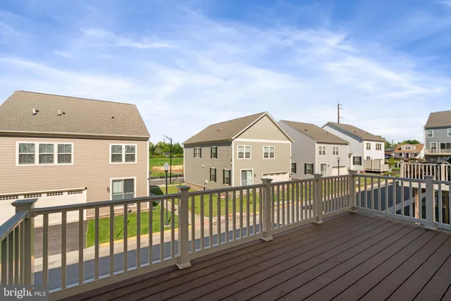 a view of a city from a balcony