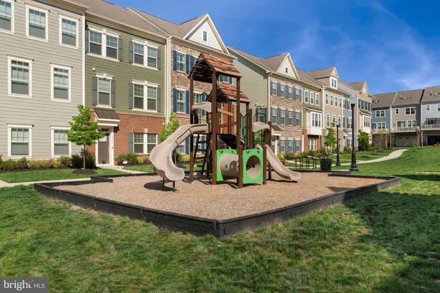 a view of a building with entertaining space