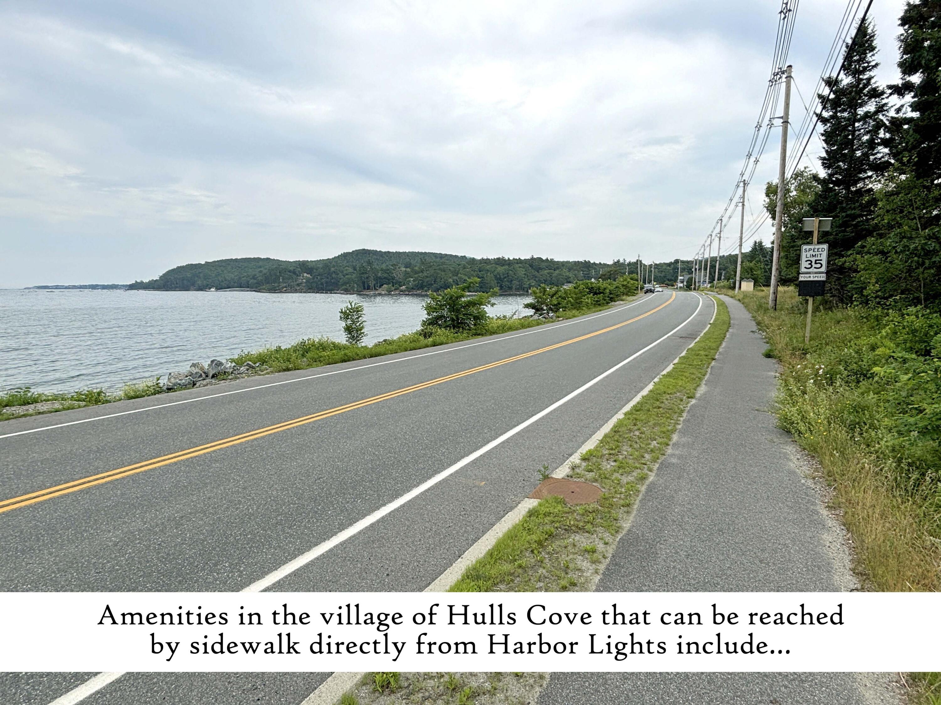 7 Harbor Lane Bar Harbor, ME 04609 - Photo 16 of 25 Hulls Cove sidewalk, label