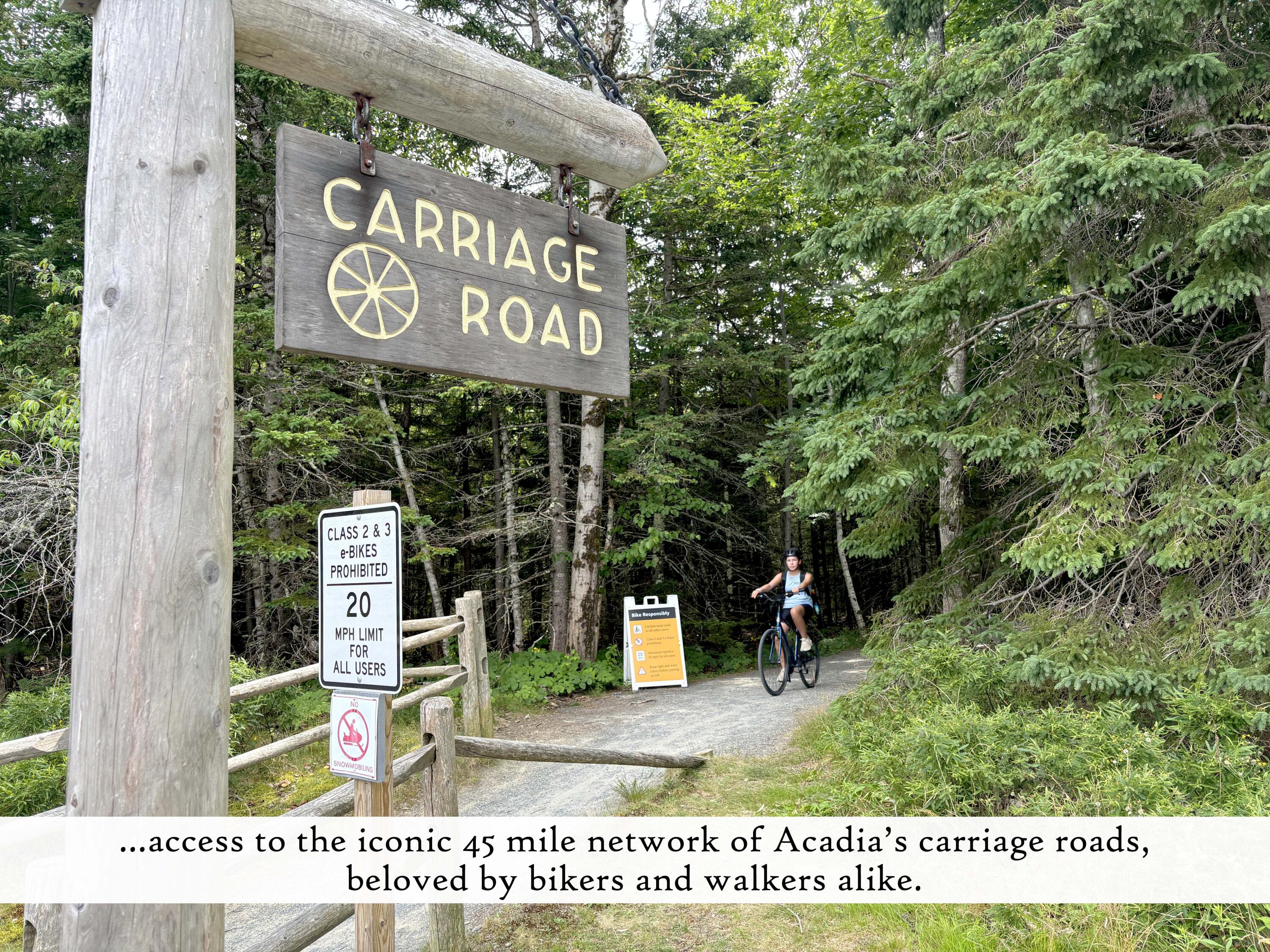 7 Harbor Lane Bar Harbor, ME 04609 - Photo 23 of 25 Carriage Roads Access, label
