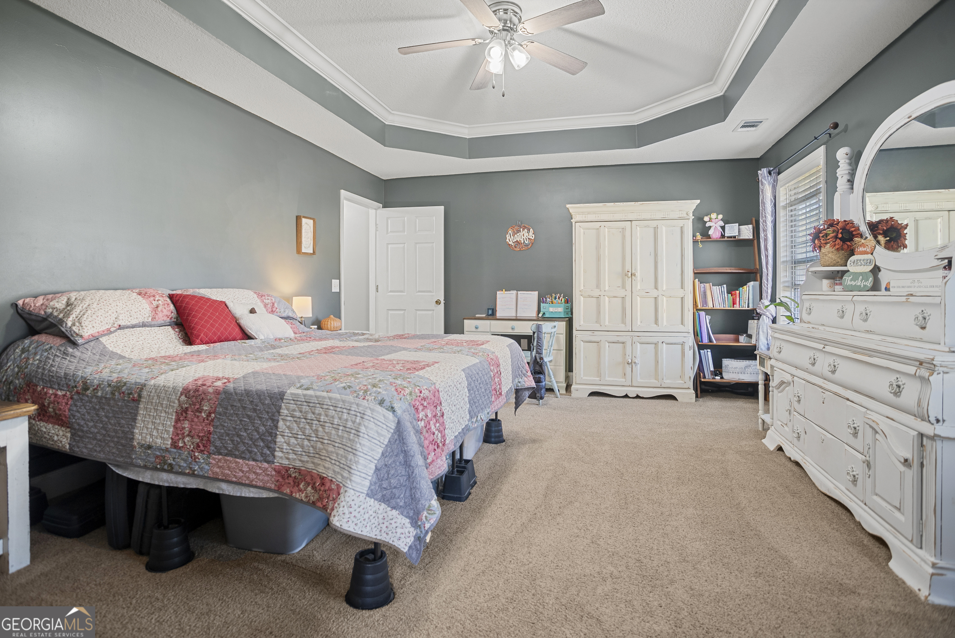 29 Sterling Court Ellabell, GA 31308 - Photo 15 of 40 a spacious bedroom with a bed and closet
