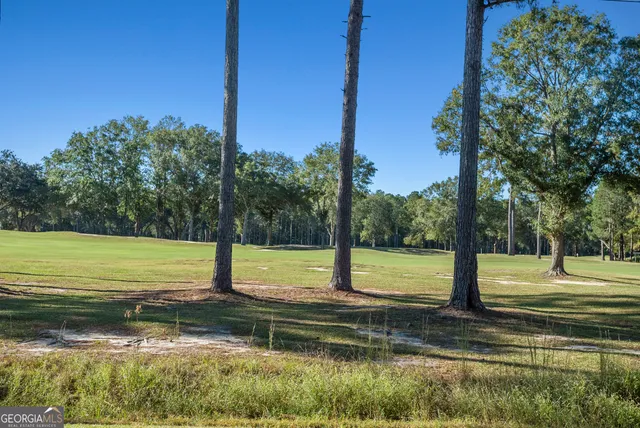 a view of a sink with yard