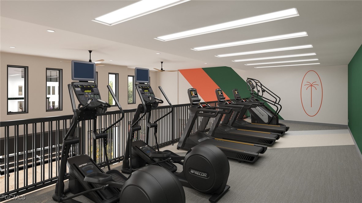 5001 Palm Point, Unit A222 Fort Myers, FL 33907 - Photo 9 of 9 a view of gym